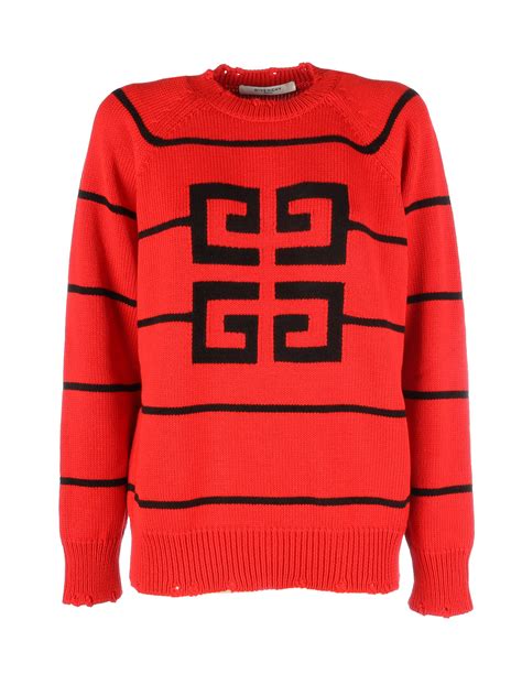 givenchy pullover black red|givenchy sweatshirt sale.